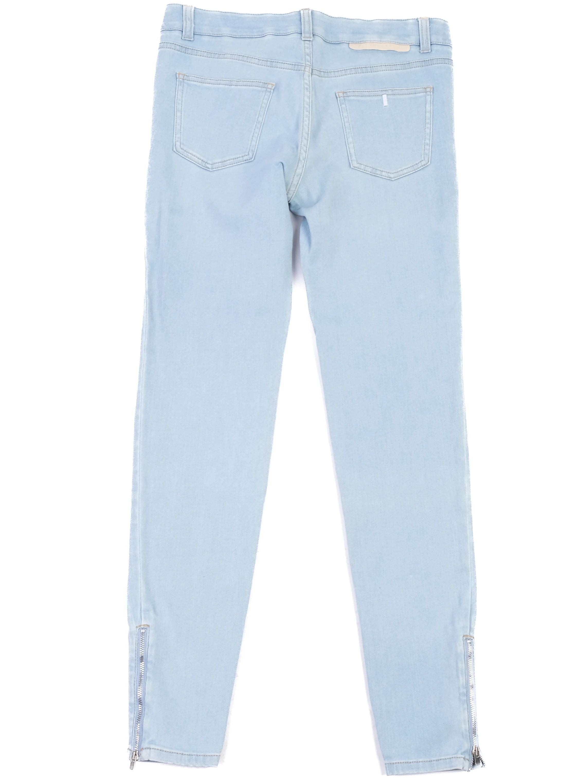 Excellent Stella McCartney Blue Light Denim Jeans Size M Made in Italy