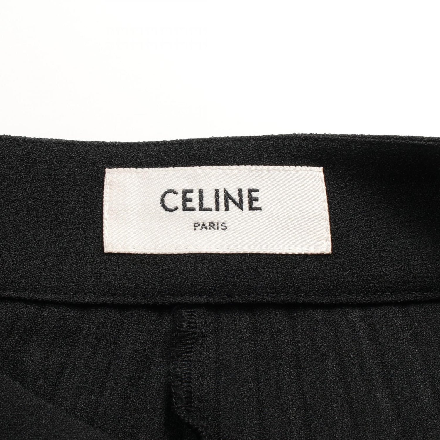 Celine Pants Black Rayon Acetate 2p 005865c