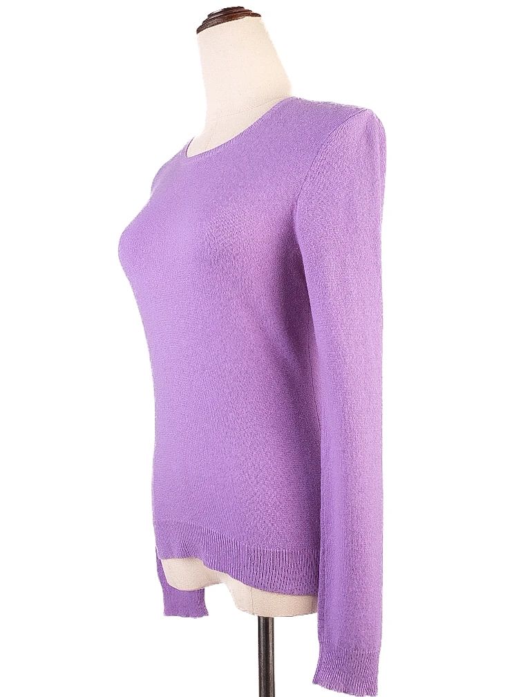 Good Ralph Lauren Purple Cashmere Sweater Size M for Women