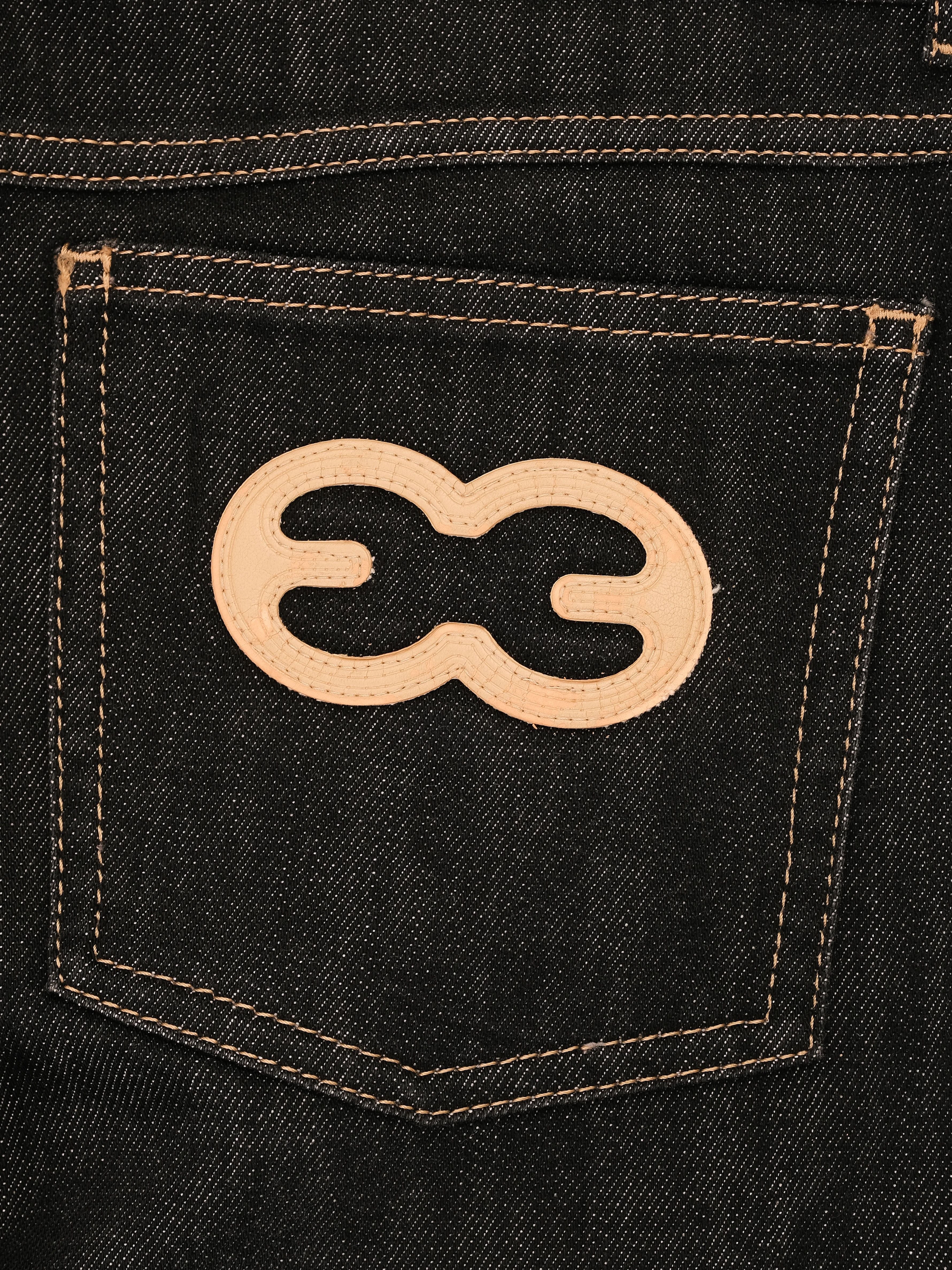 Excellent Escada Black Flare Jeans Size M Women&