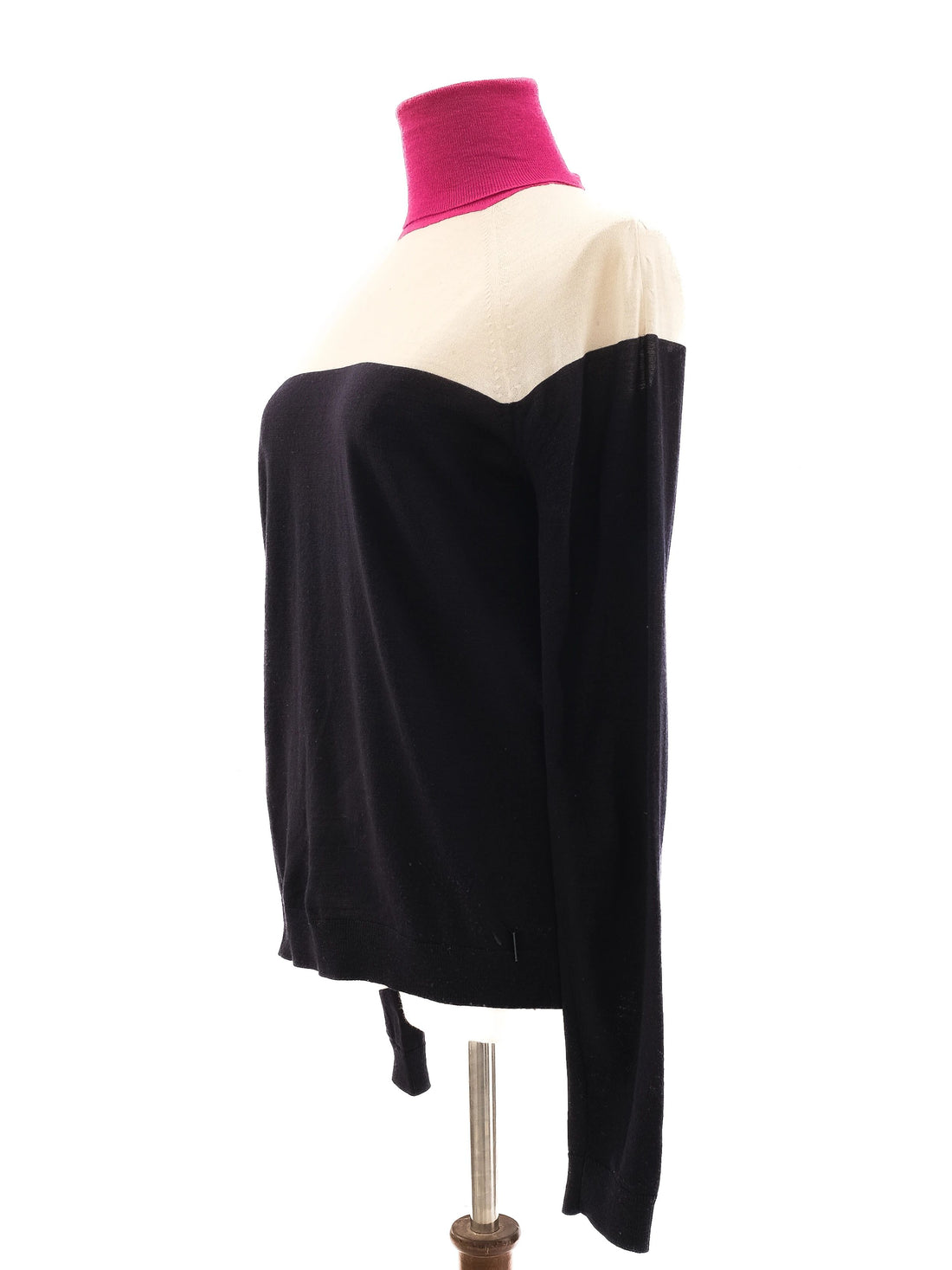 Excellent Armani Jeans Color Block Wool Sweater Size M