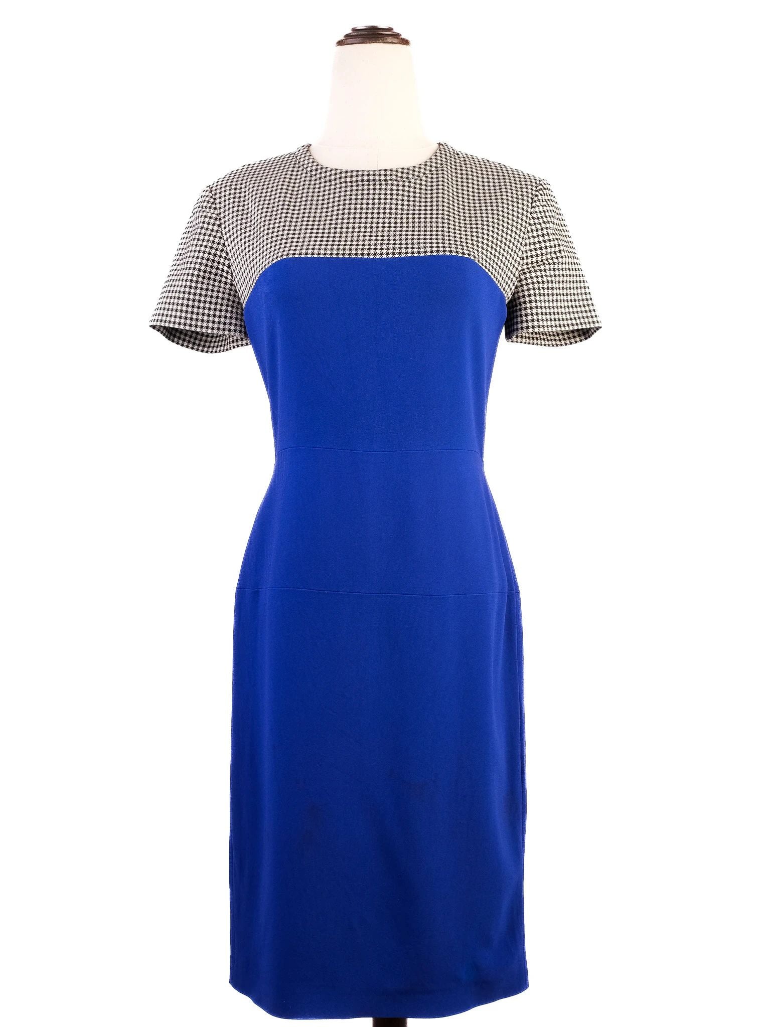 Excellent Stella McCartney Houndstooth Dress Size M Viscose