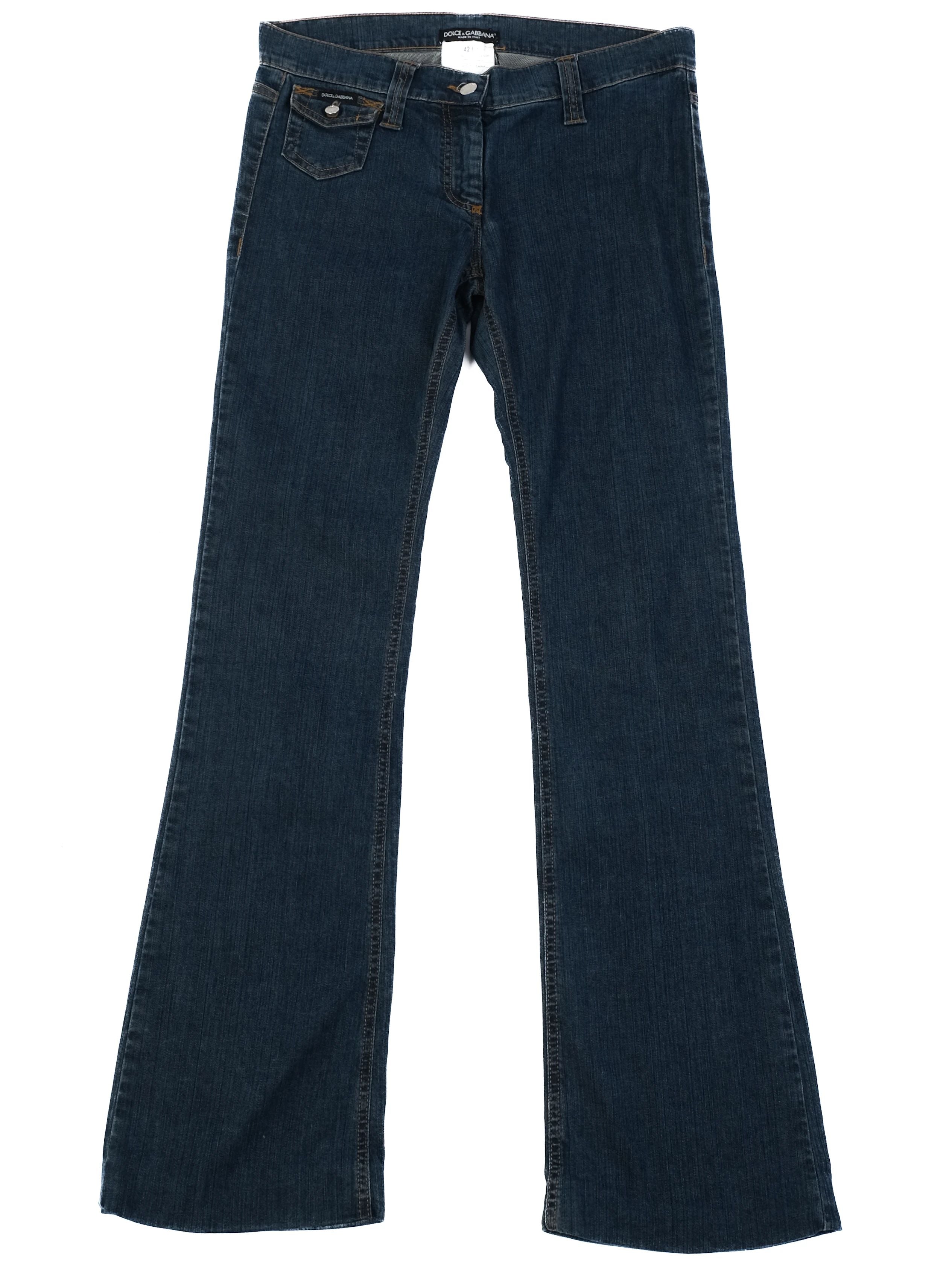 Excellent Dolce Gabbana Blue Denim Jeans Size M Made in Italy