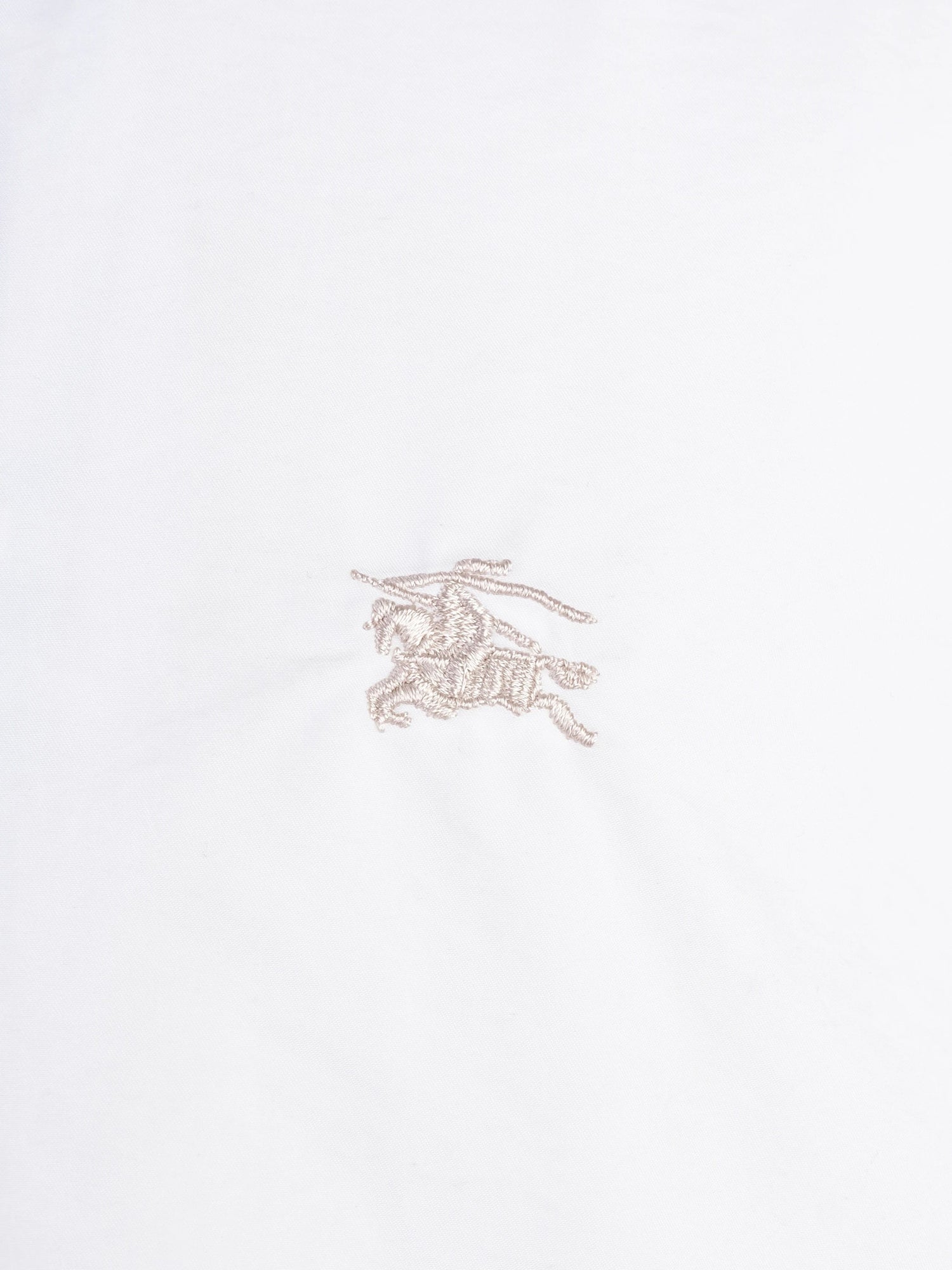 Excellent Burberry White Lycra Jacket XL for Men