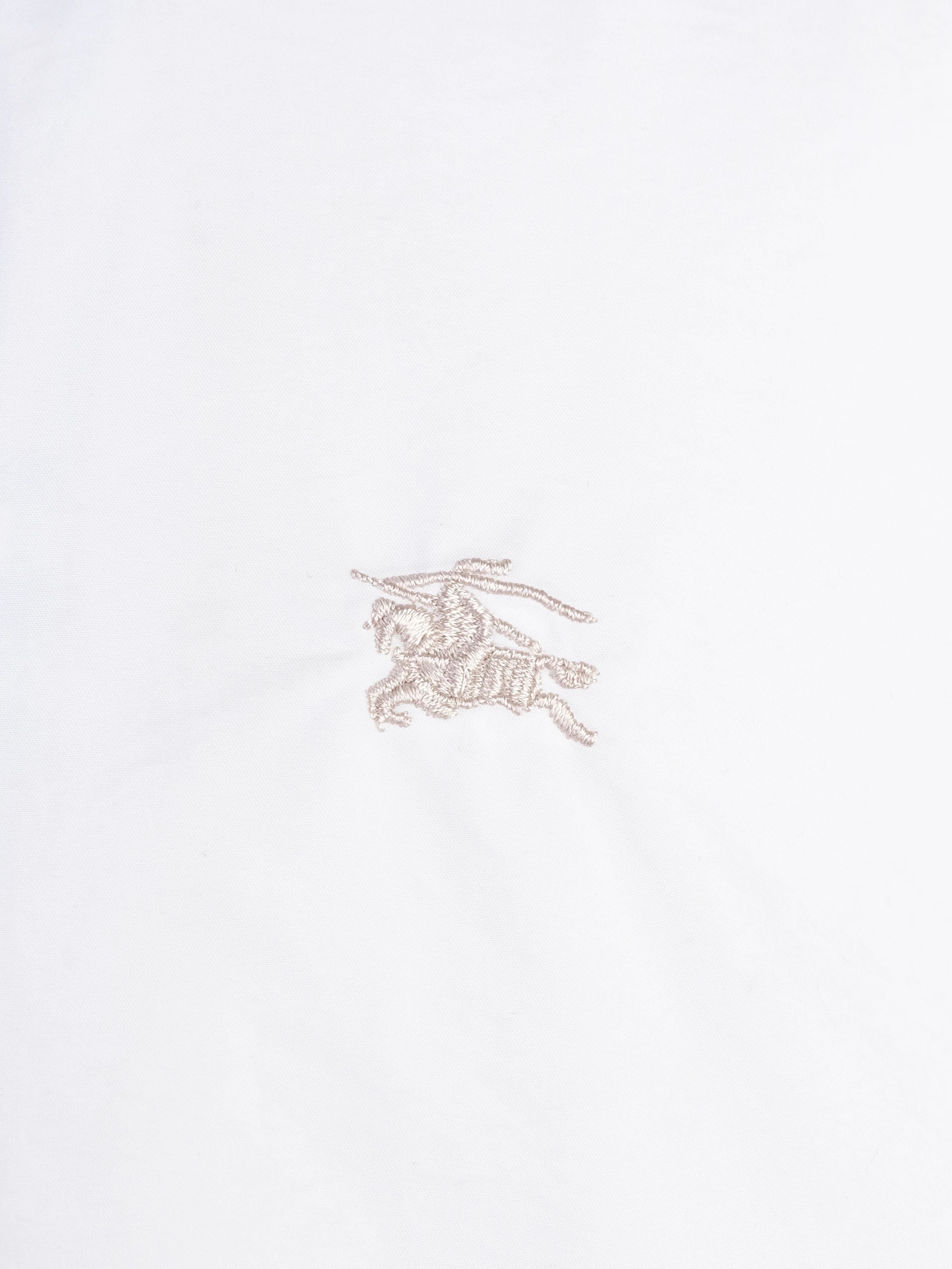 Excellent Burberry White Lycra Jacket XL for Men