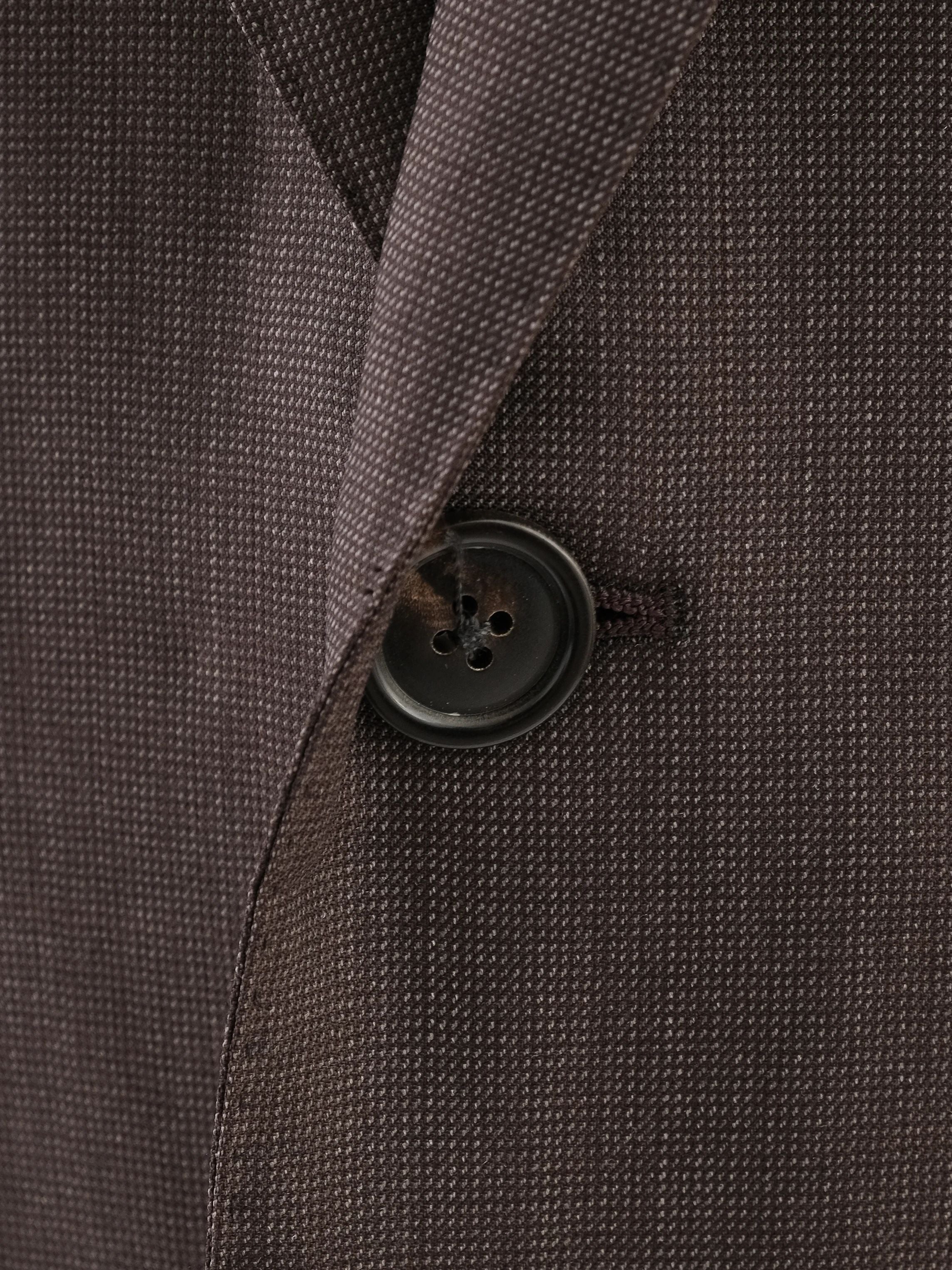 Perfect Ermenegildo Zegna Gray Wool Suit Jacket Size M