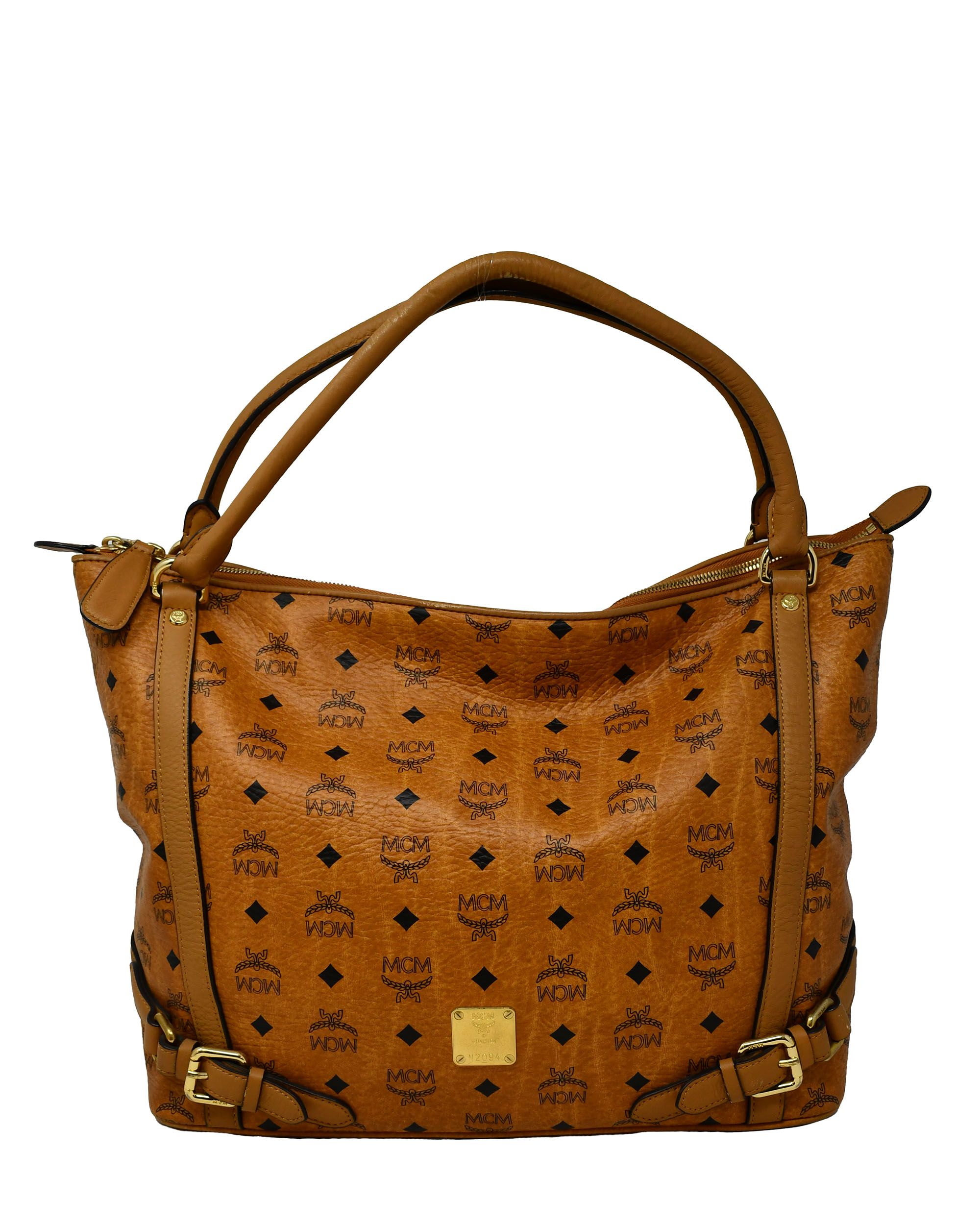 MCM Shoulder Bag Cognac