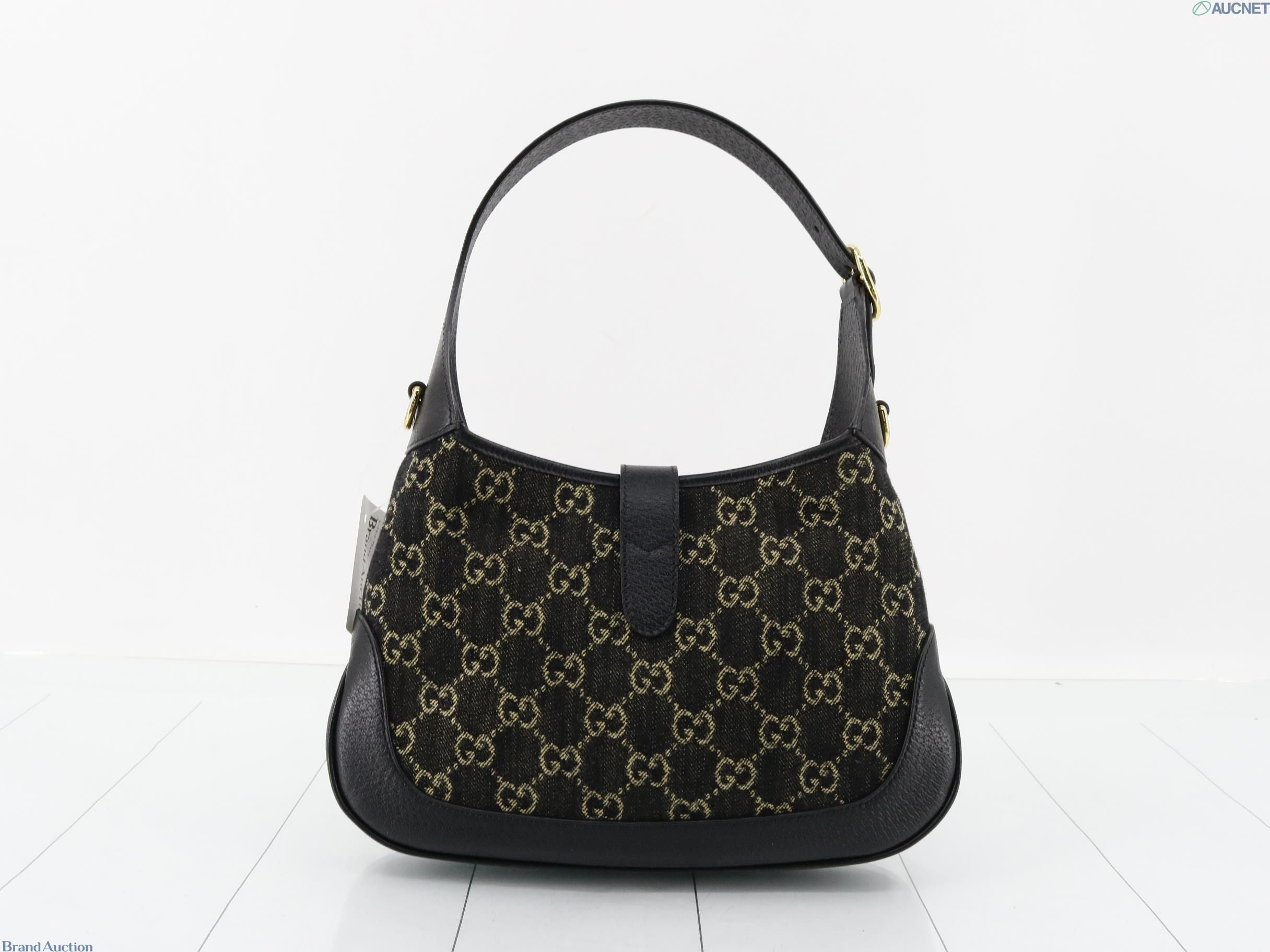 Gucci Jackie Gg Canvas Shoulder Bag