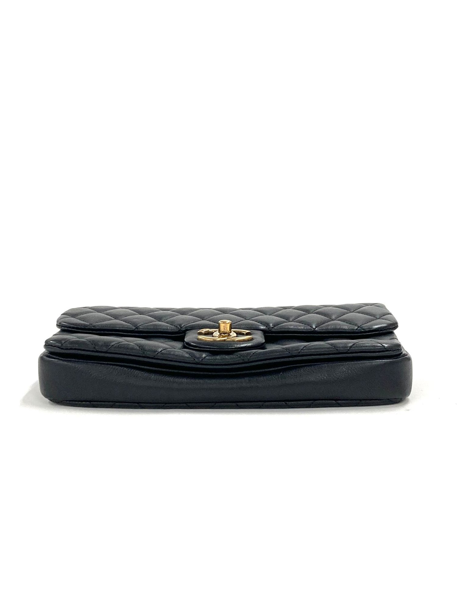 Chanel Medium Calfskin CC Crown Flap Bag