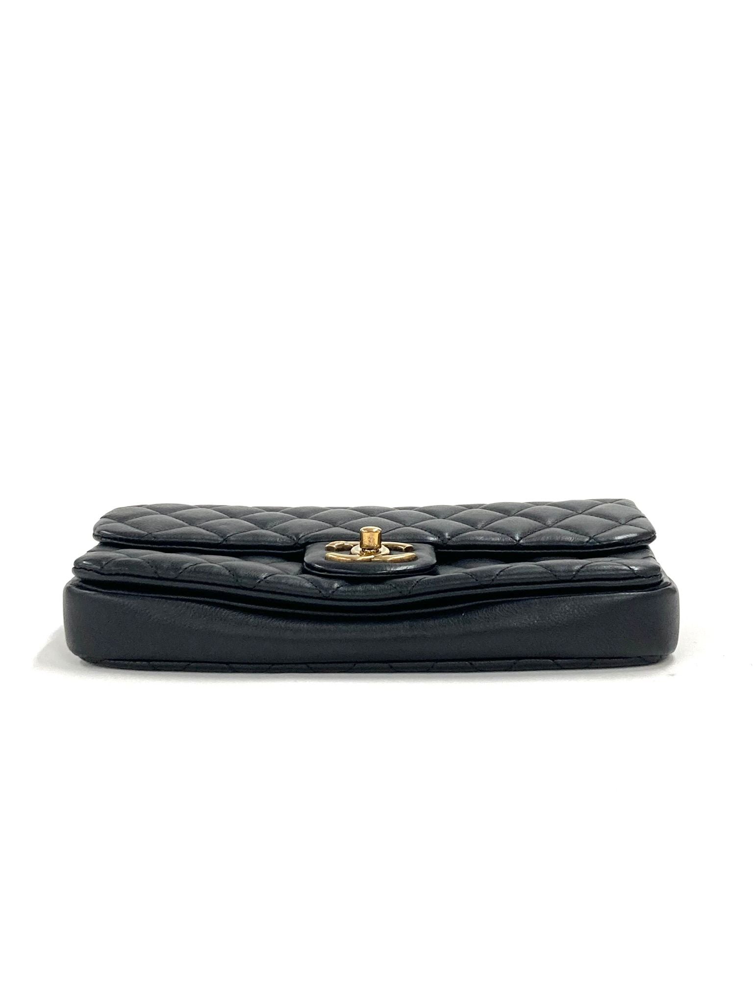 Chanel Medium Calfskin CC Crown Flap Bag