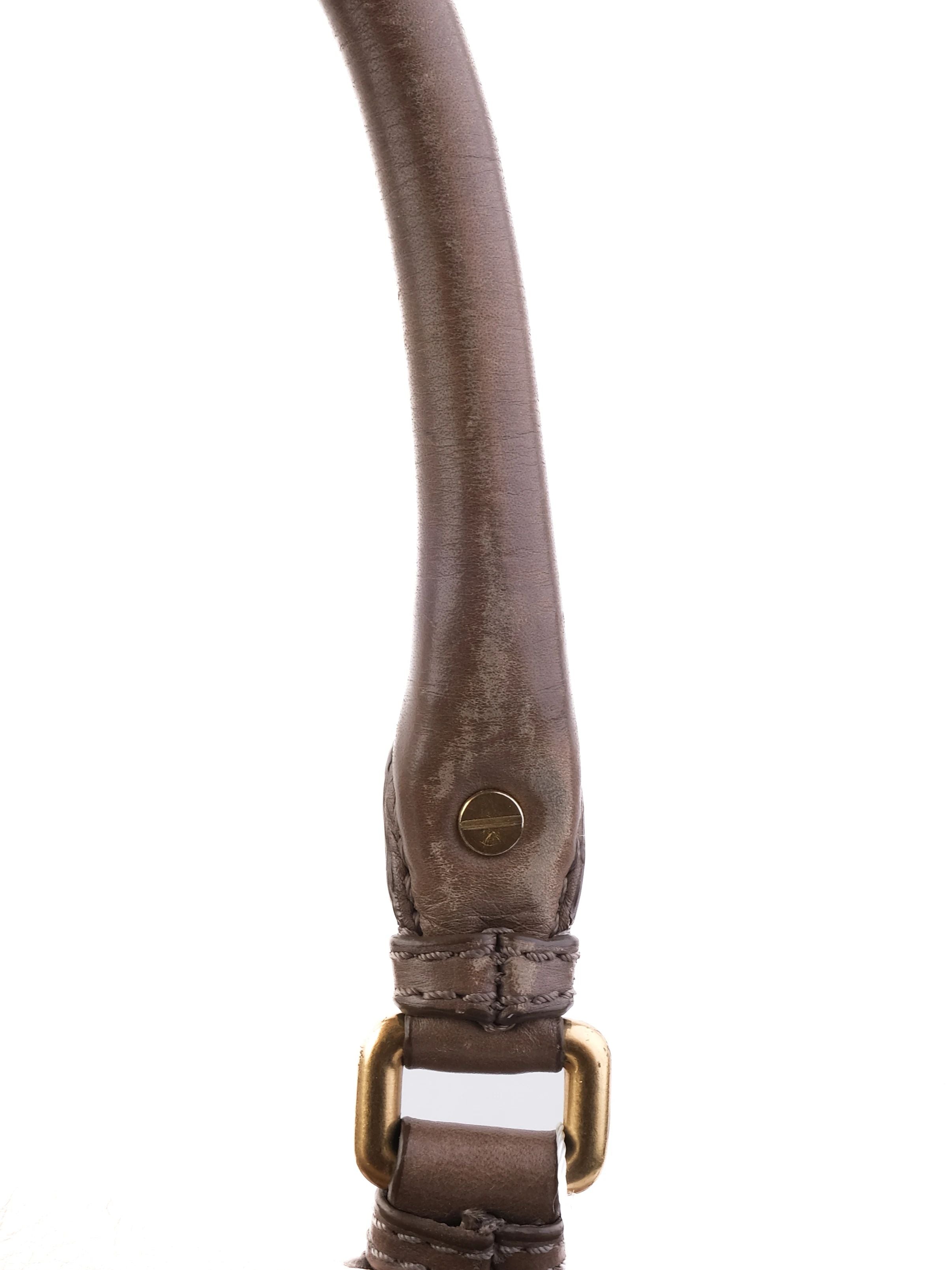 Average Marc Jacobs Green Leather Handbag with Gold Hardware