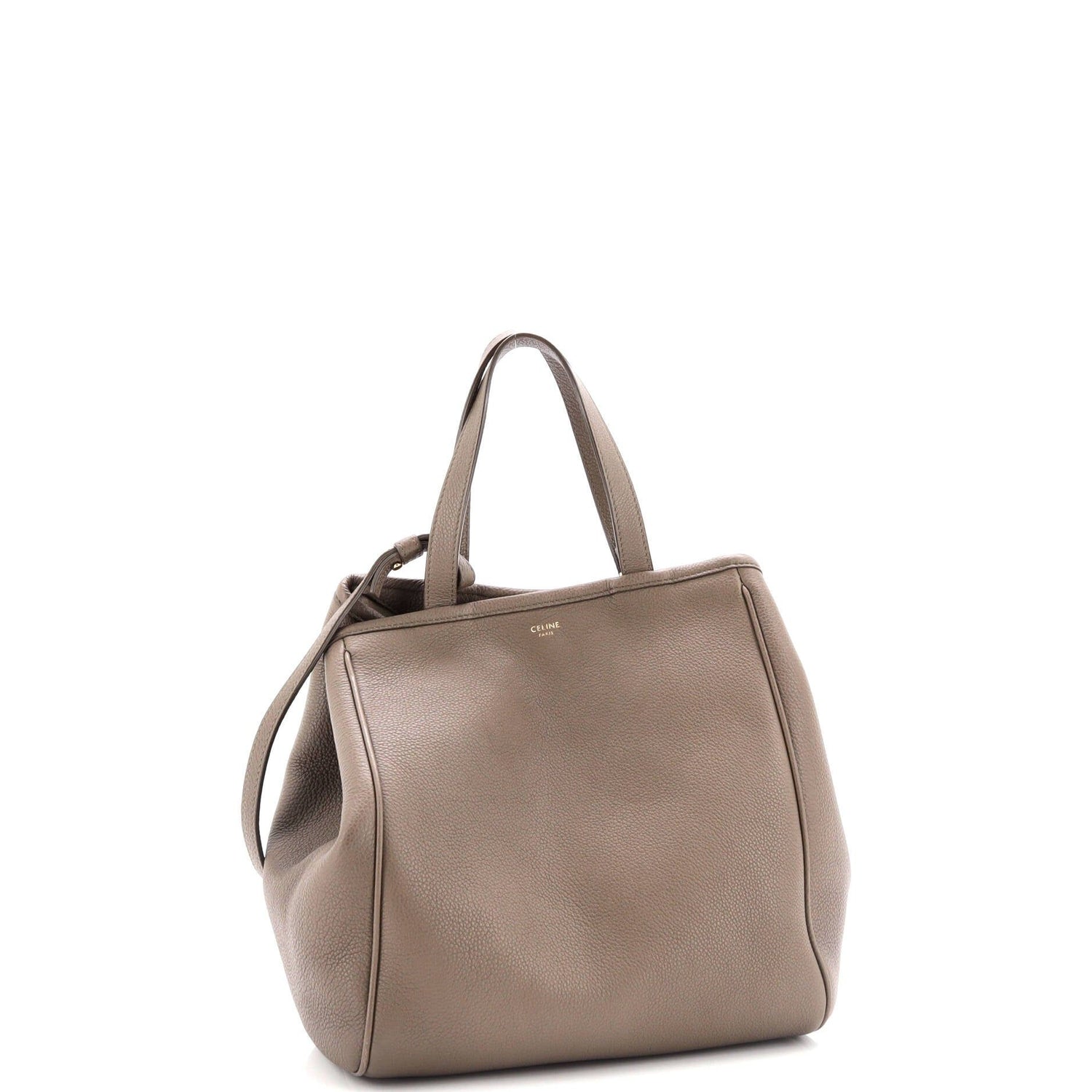 Celine Folded Cabas Leather Small