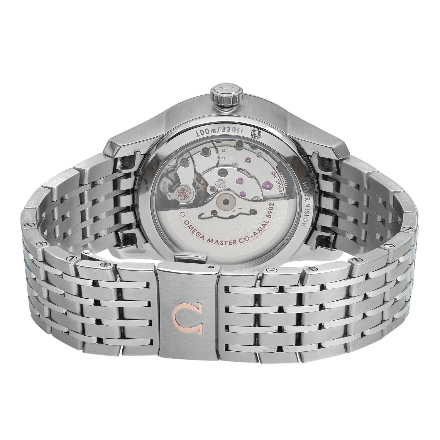 Omega De Ville Hour Vision 41mm Steel White Dial Men Watch 433.10.41.22.02.001