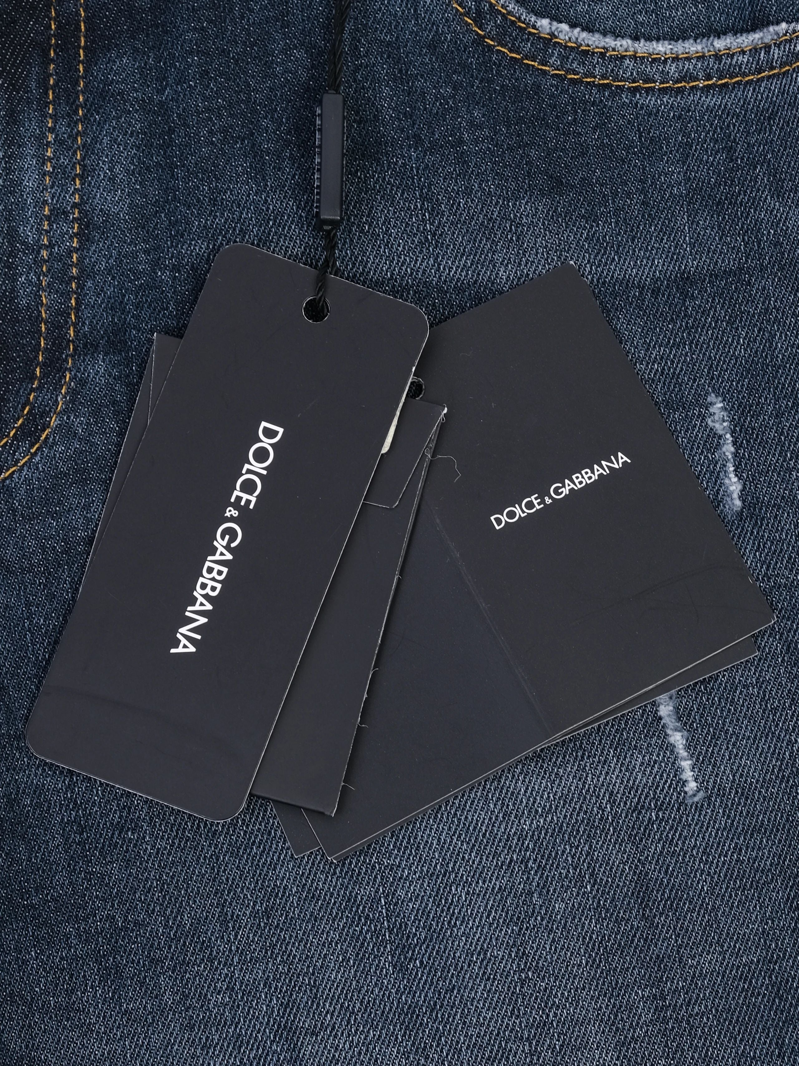 NEW Dolce Gabbana Blue Jeans Size 12 for Kids