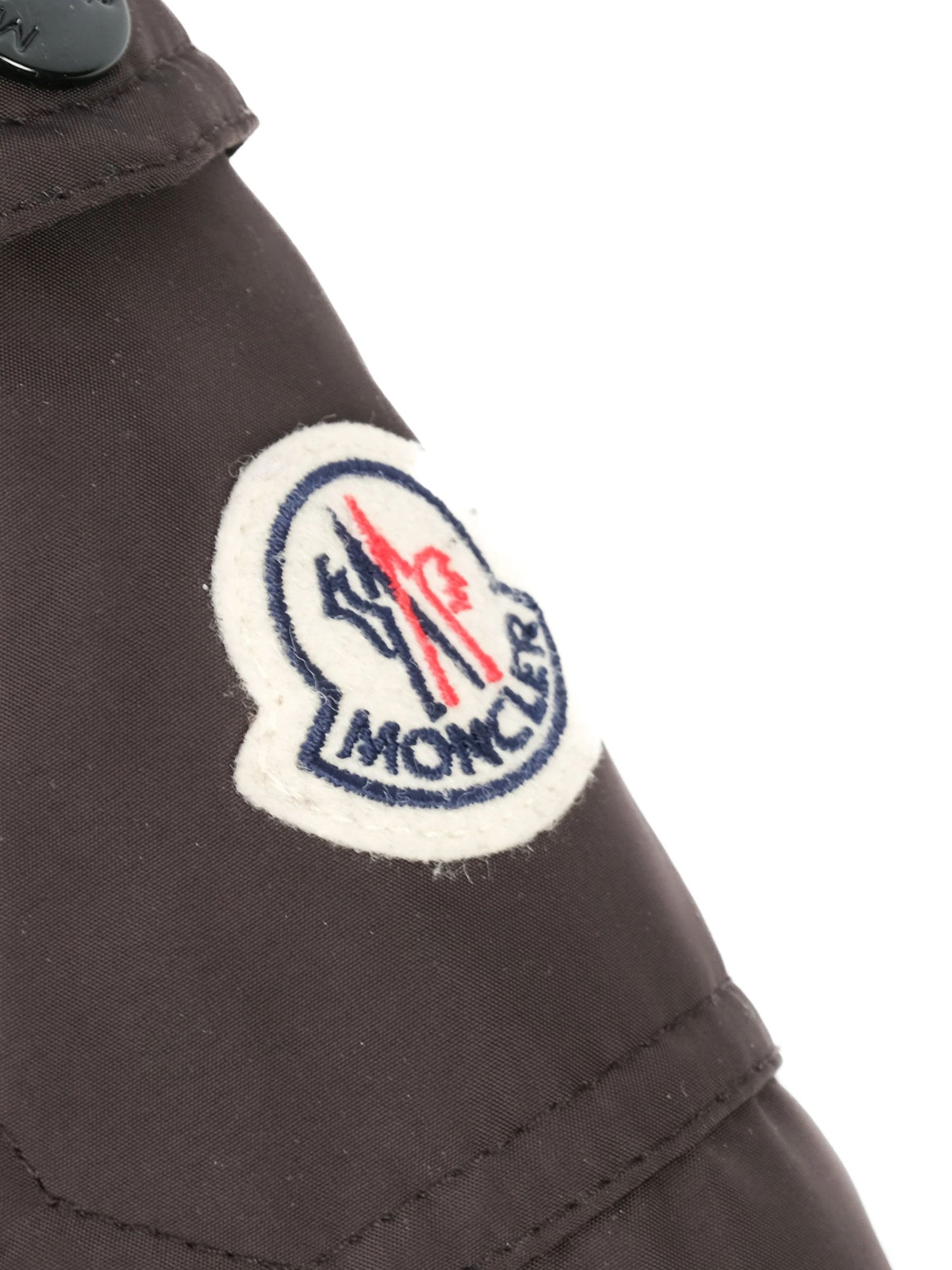 Perfect Moncler Kids Black Winter Parka with Fur Trim, Size 14