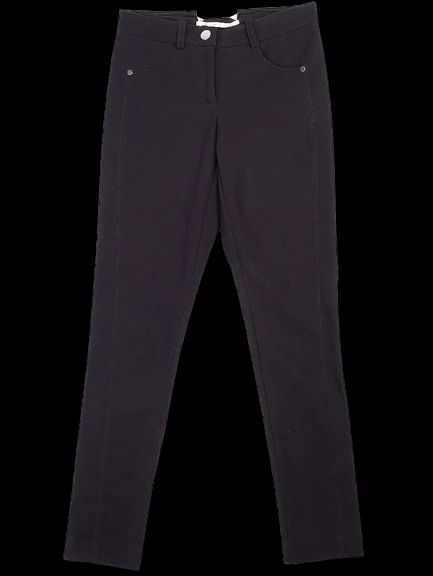 Excellent Pinko Black Nylon Pants Size XS Styled in Italy