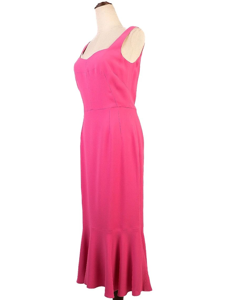 Excellent Dolce Gabbana Pink Viscose Dress Size - Women