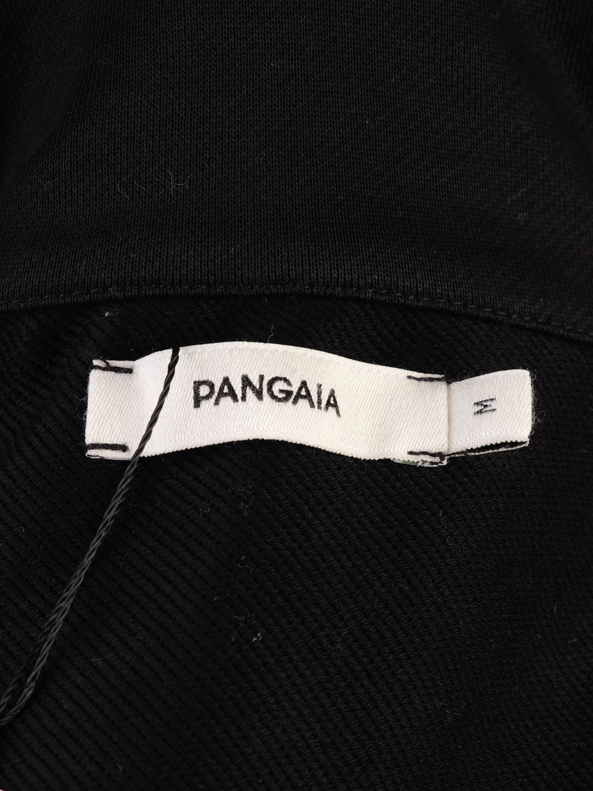 Excellent Pangaia Black Hooded Jacket Cotton Medium Size M