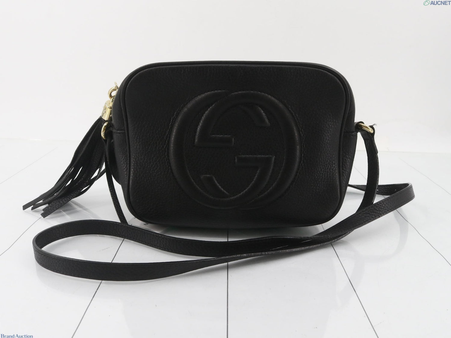 Gucci Leather Disco Bag With Tassels Soho