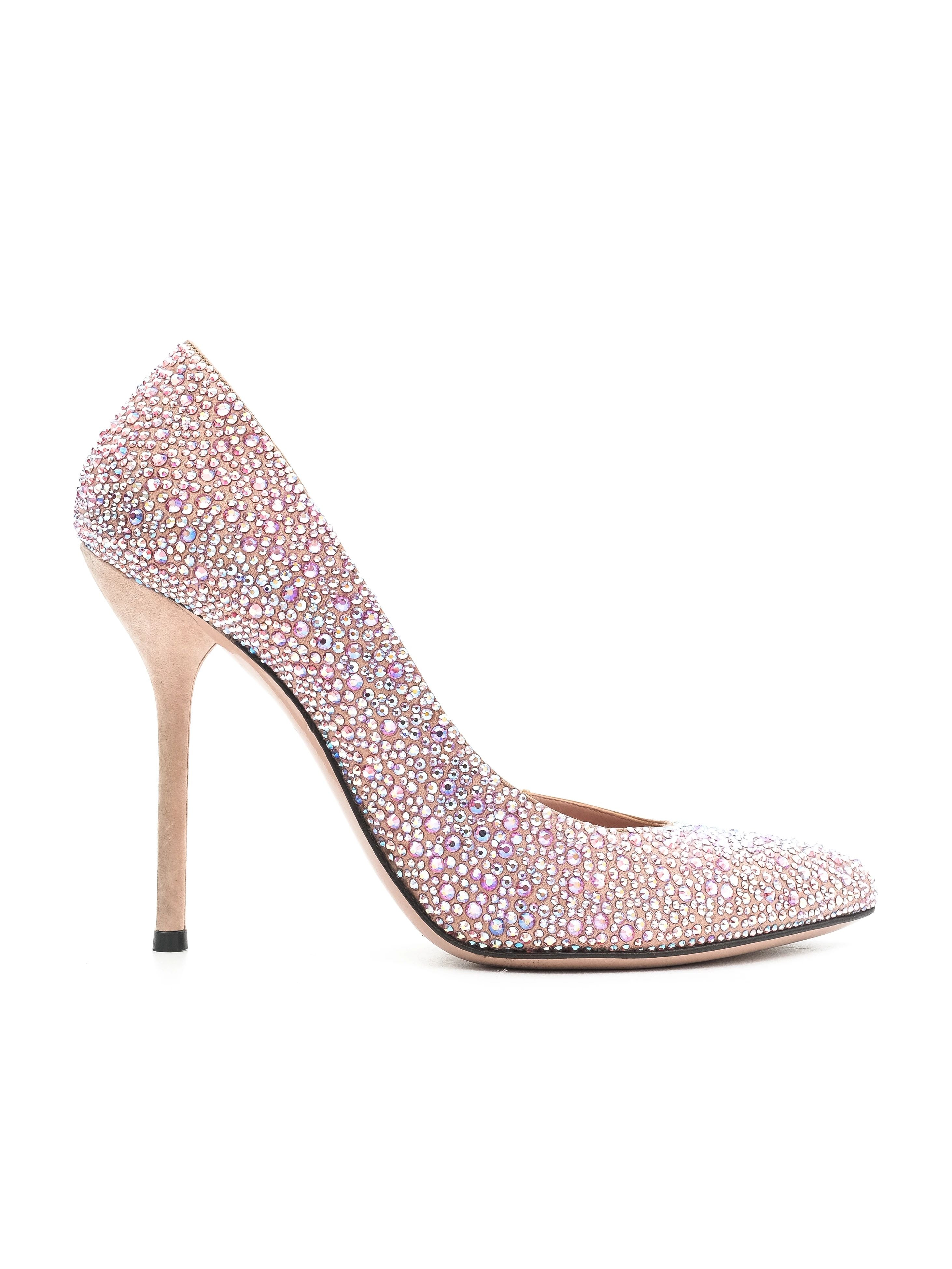 Excellent Gucci Pink High-Heeled Shoes Size 36.5 Stiletto