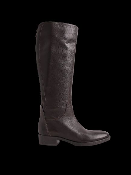 Excellent GEOX Orange Leather Knee-High Boots for Women