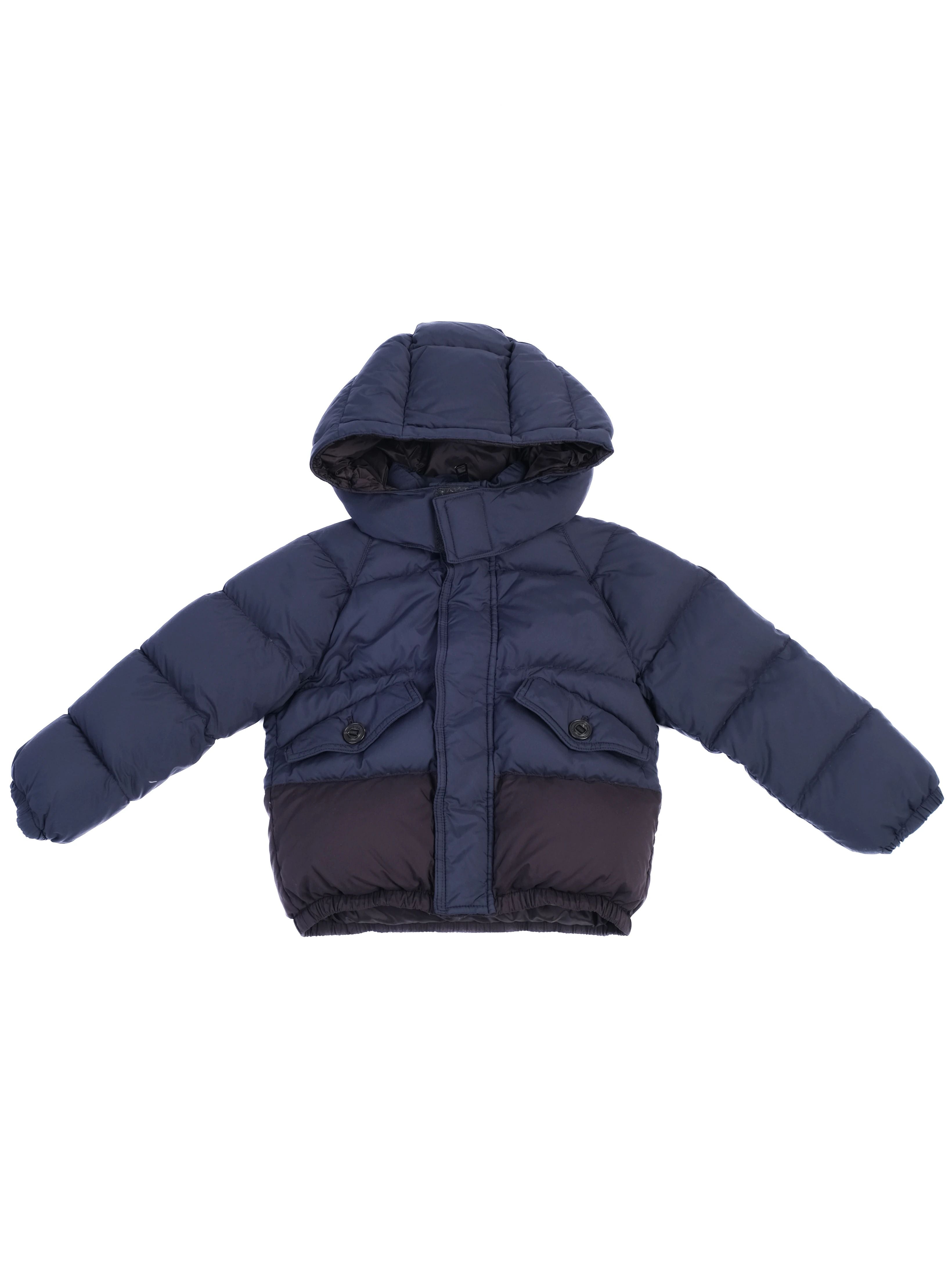 Excellent Burberry Blue Puffer Jacket for Kids Size 4