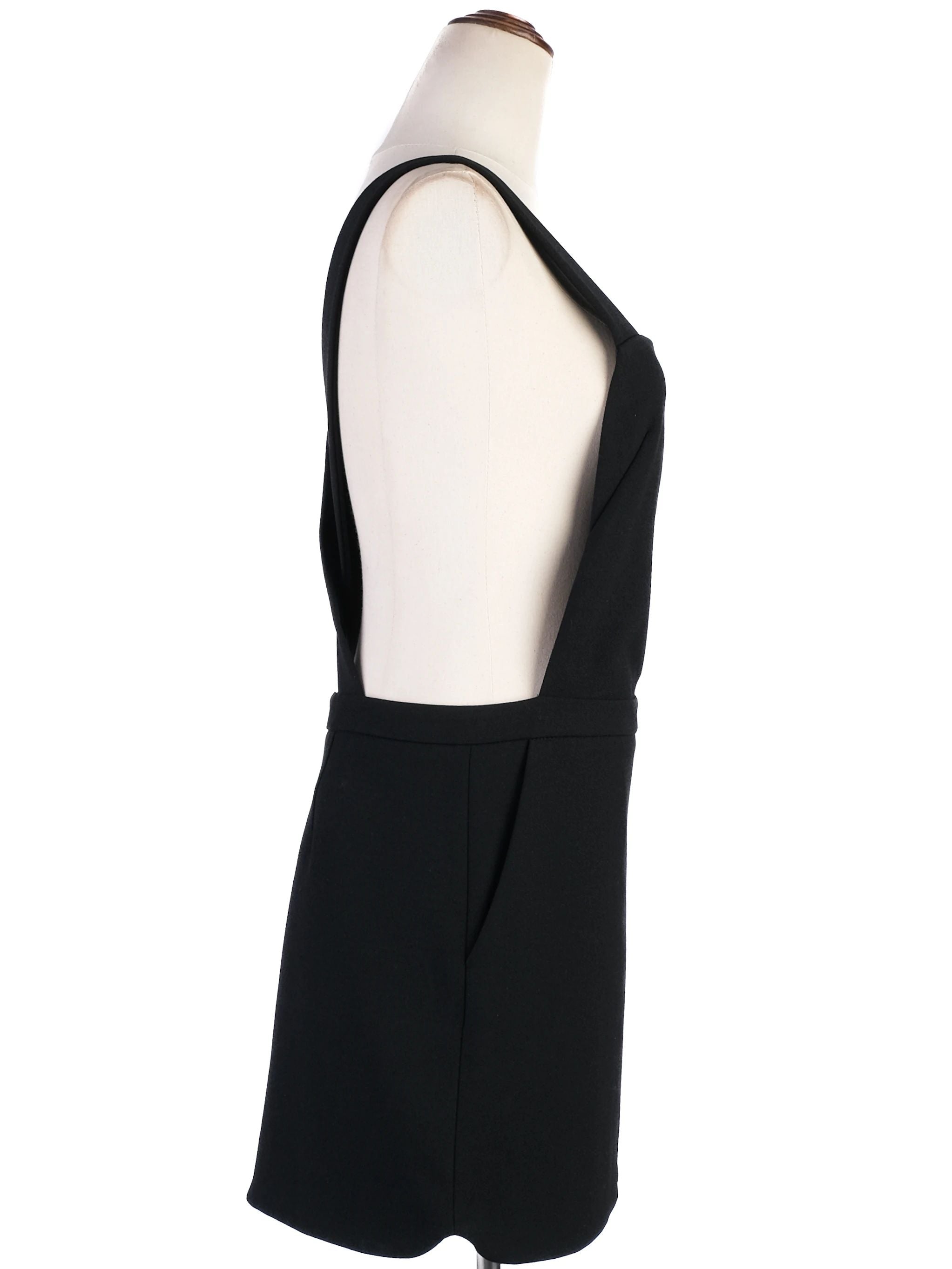 Maje Black Sleeveless Dress Size S Excellent Condition