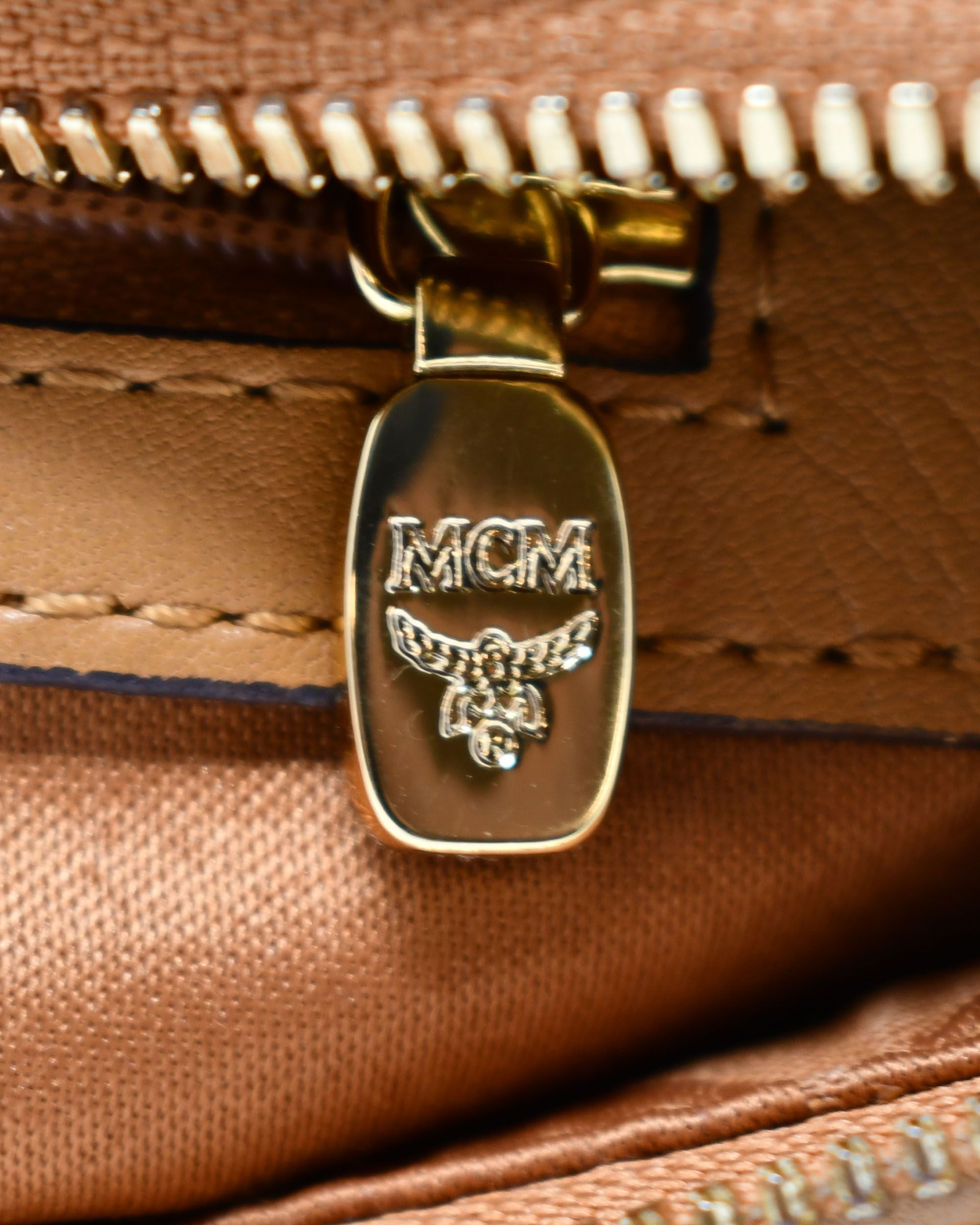MCM Shoulder Bag Cognac