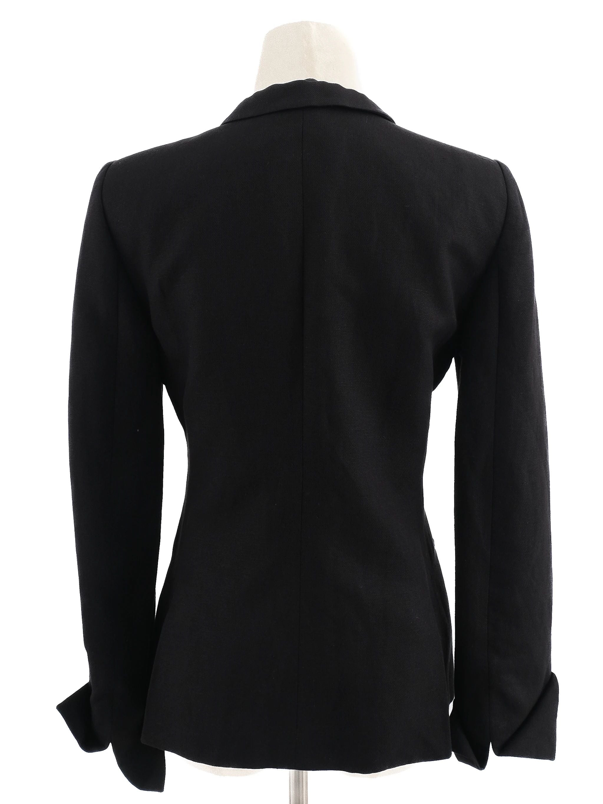 Excellent Emporio Armani Black Tailored Blazer Size M