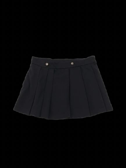 Sportmax Black Pleated Wool Skirt Excellent Condition Size N/A