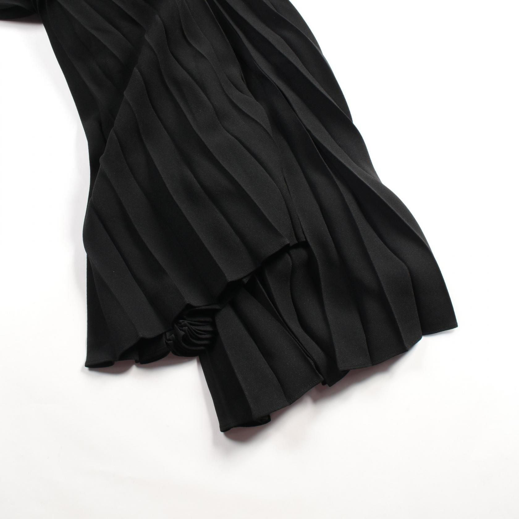 Celine Pants Black Rayon Acetate 2p 005865c