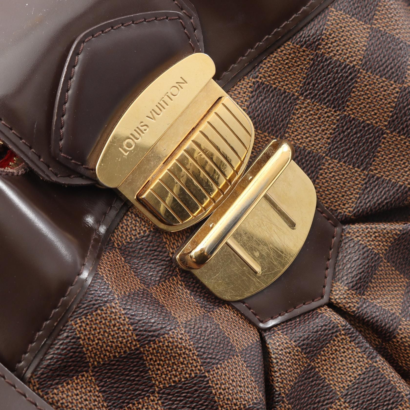 Louis Vuitton Sistina Gm Ebene Brown Handbag N 41540