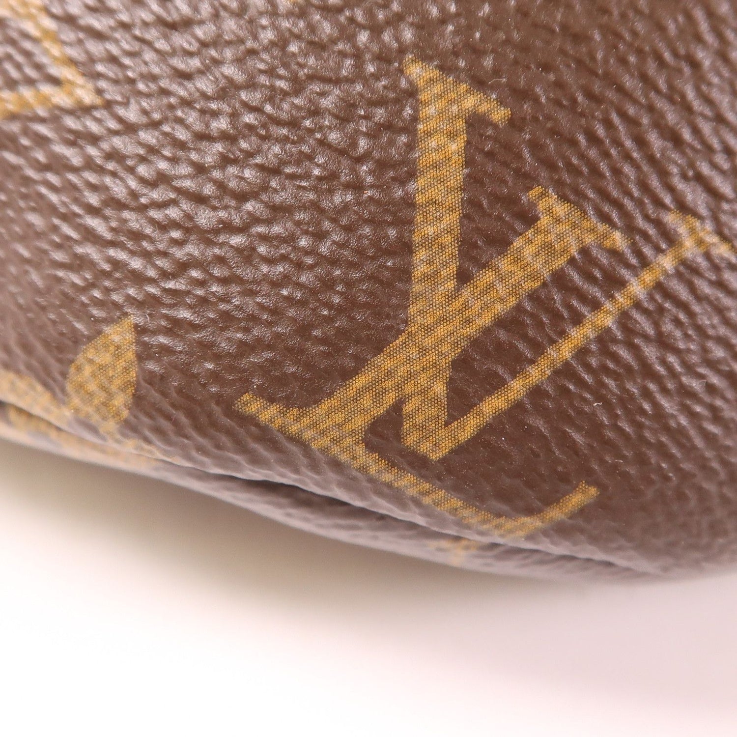 Louis Vuitton Monogram Bum Bag Brown Waist Bag Body Bag M 43644