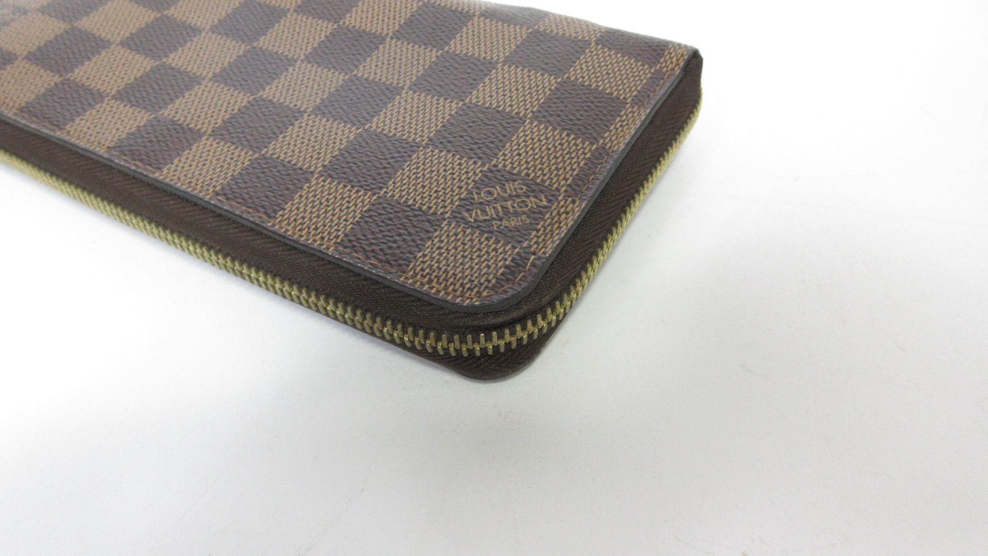 Louis Vuitton Zippy Wallet, Damier Ebene