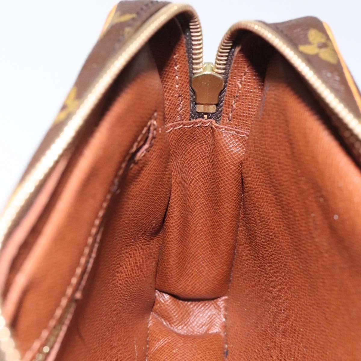 Louis Vuitton Monogram Marly Dragonne Gm Clutch Bag M 51825 Lv Auth