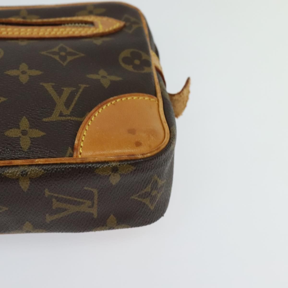 Louis Vuitton Monogram Marly Dragonne Gm Clutch Bag M 51825 Lv Auth