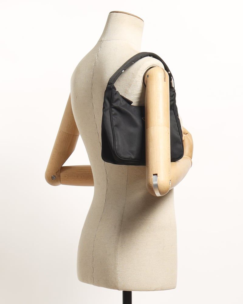 Prada Tessuto Mini Hobo Bag