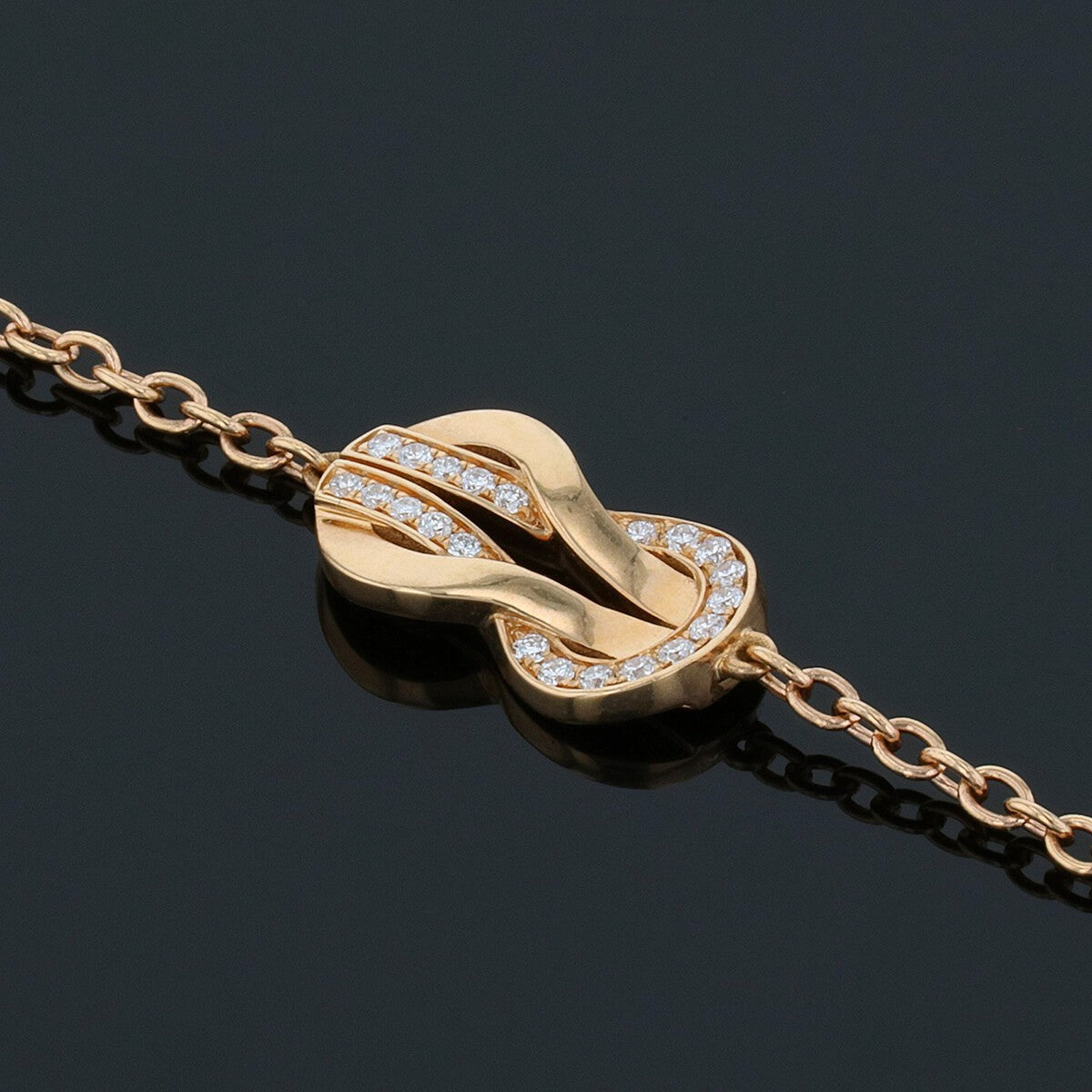 Fred Chance Infinie diamonds and gold bracelet