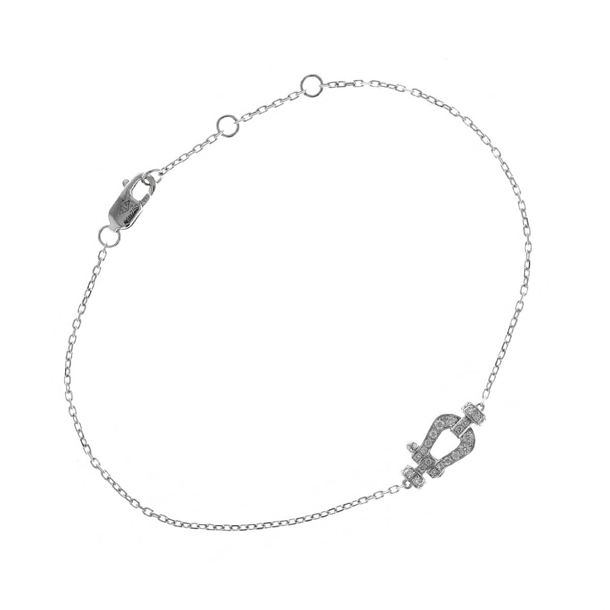 Fred Force 10 diamonds and gold bracelet