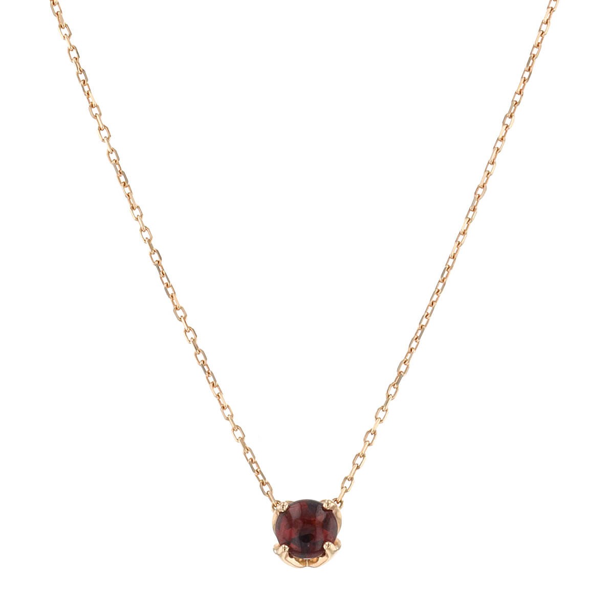 Fred garnet and gold necklace