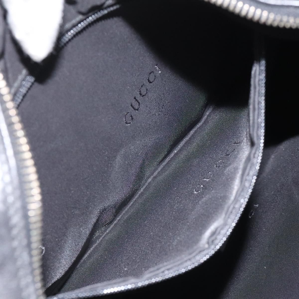 Gucci Black Leather Shoulder Bag