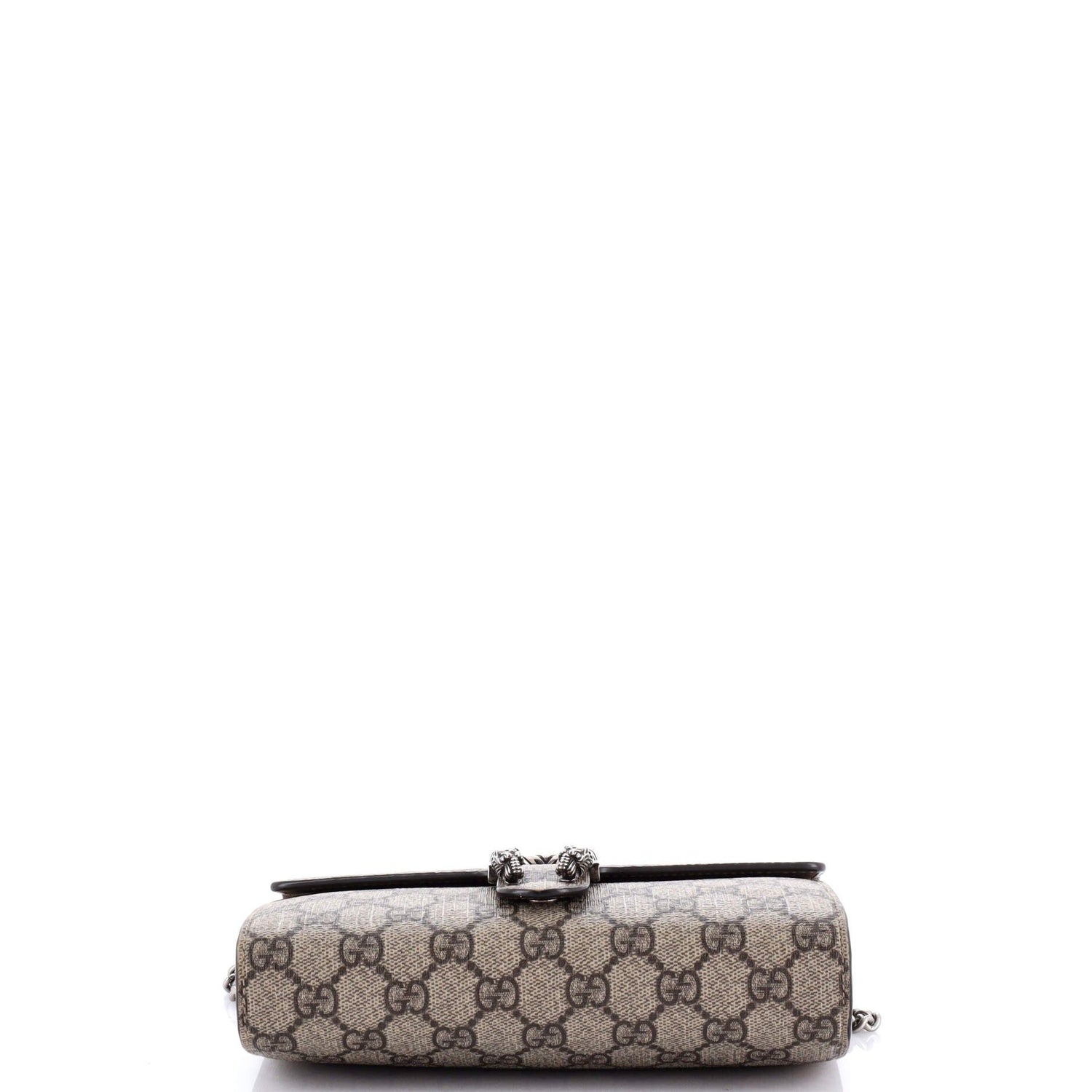 Gucci Dionysus Chain Wallet Gg Coated Canvas Small