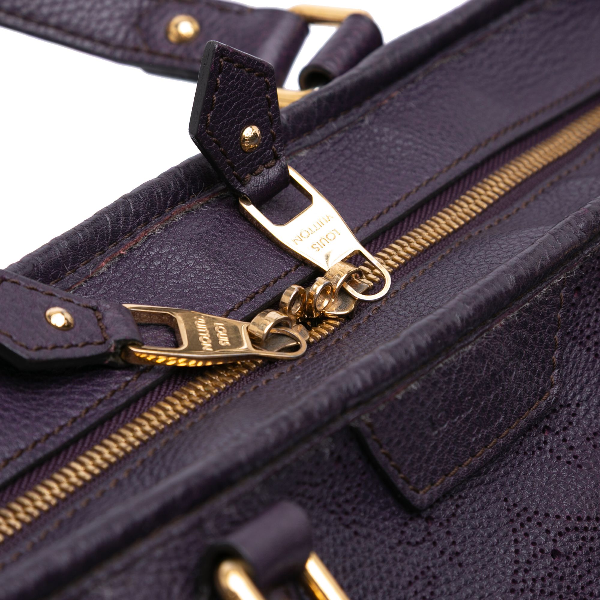 Louis Vuitton Monogram Mahina Stellar PM Purple