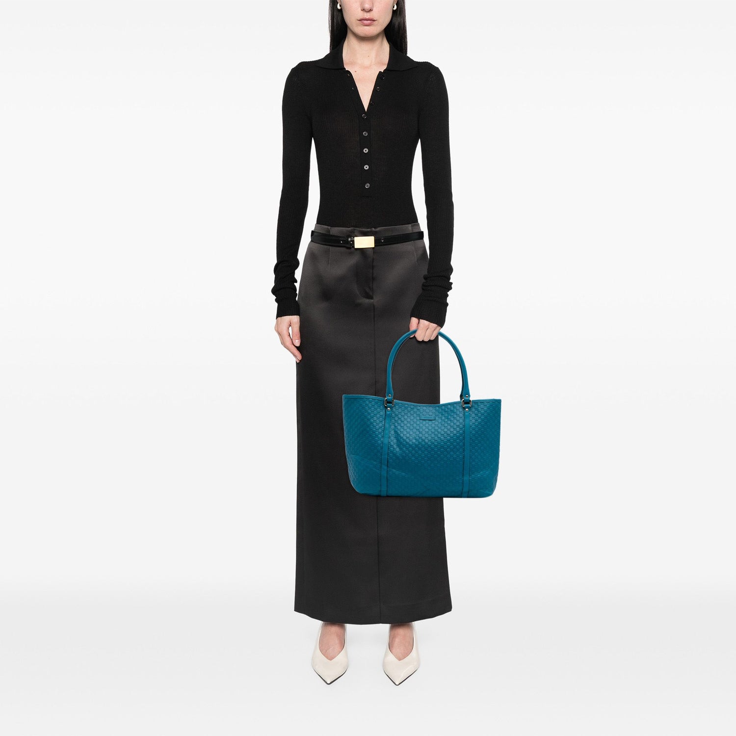 Gucci Microguccissima Joy Tote Blue