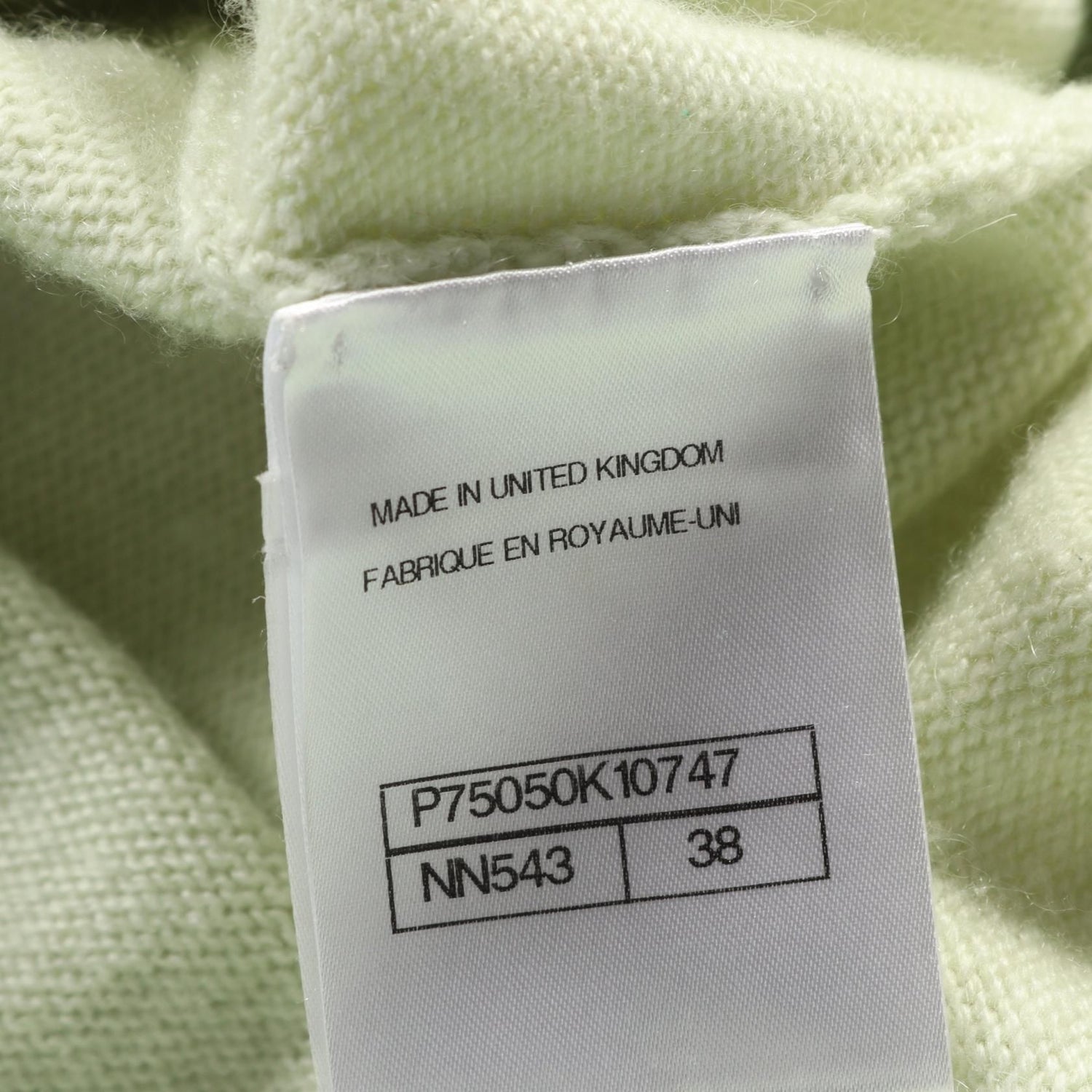 Chanel Green Coco Mark Button Cardigan Cashmere P 75050k 10747