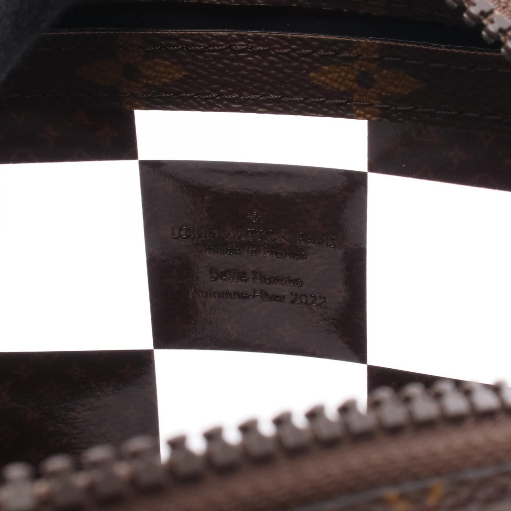 Louis Vuitton Slim Soft Trunk Brown Shoulder Bag M 20871