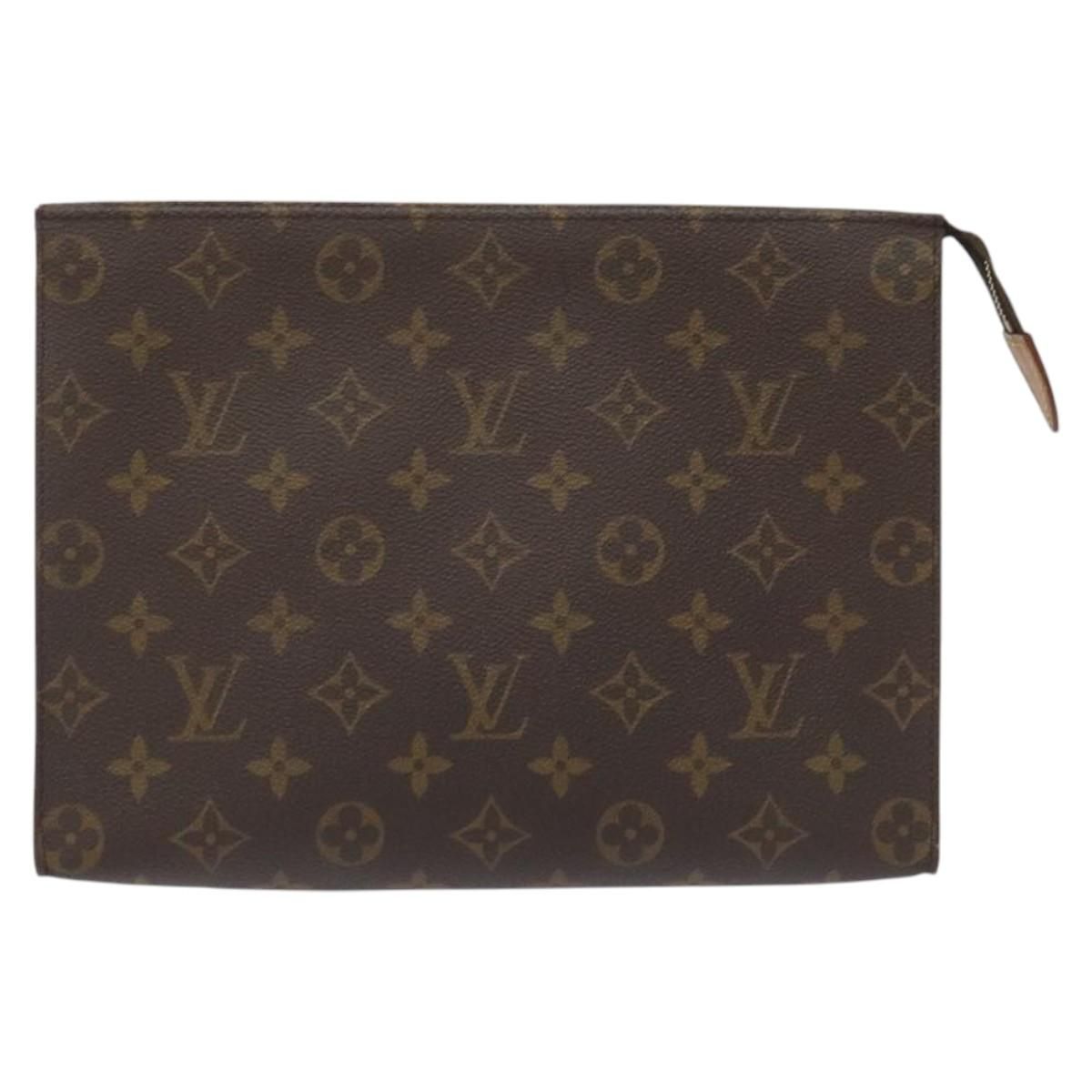 Louis Vuitton Monogram Poche Toilette 26 Pouch M 47542 Lv Auth