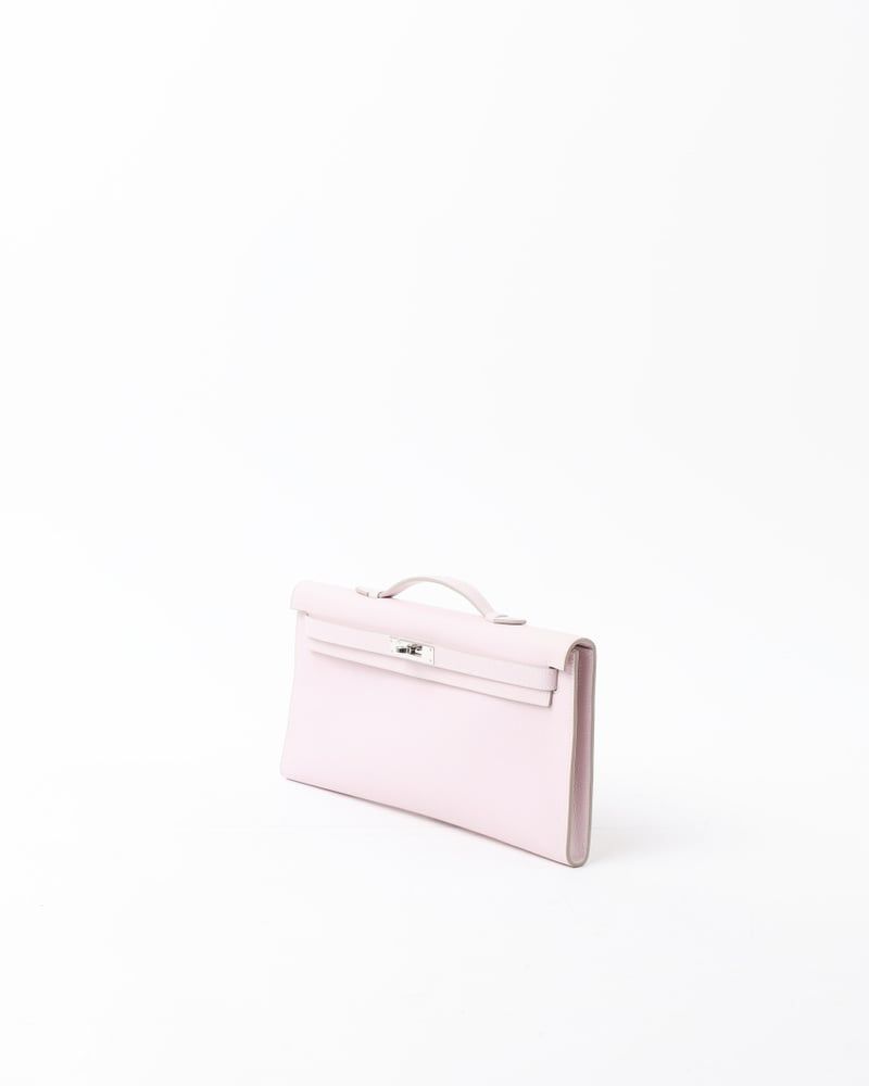 Hermes Kelly Cut Pochette Swift Bag