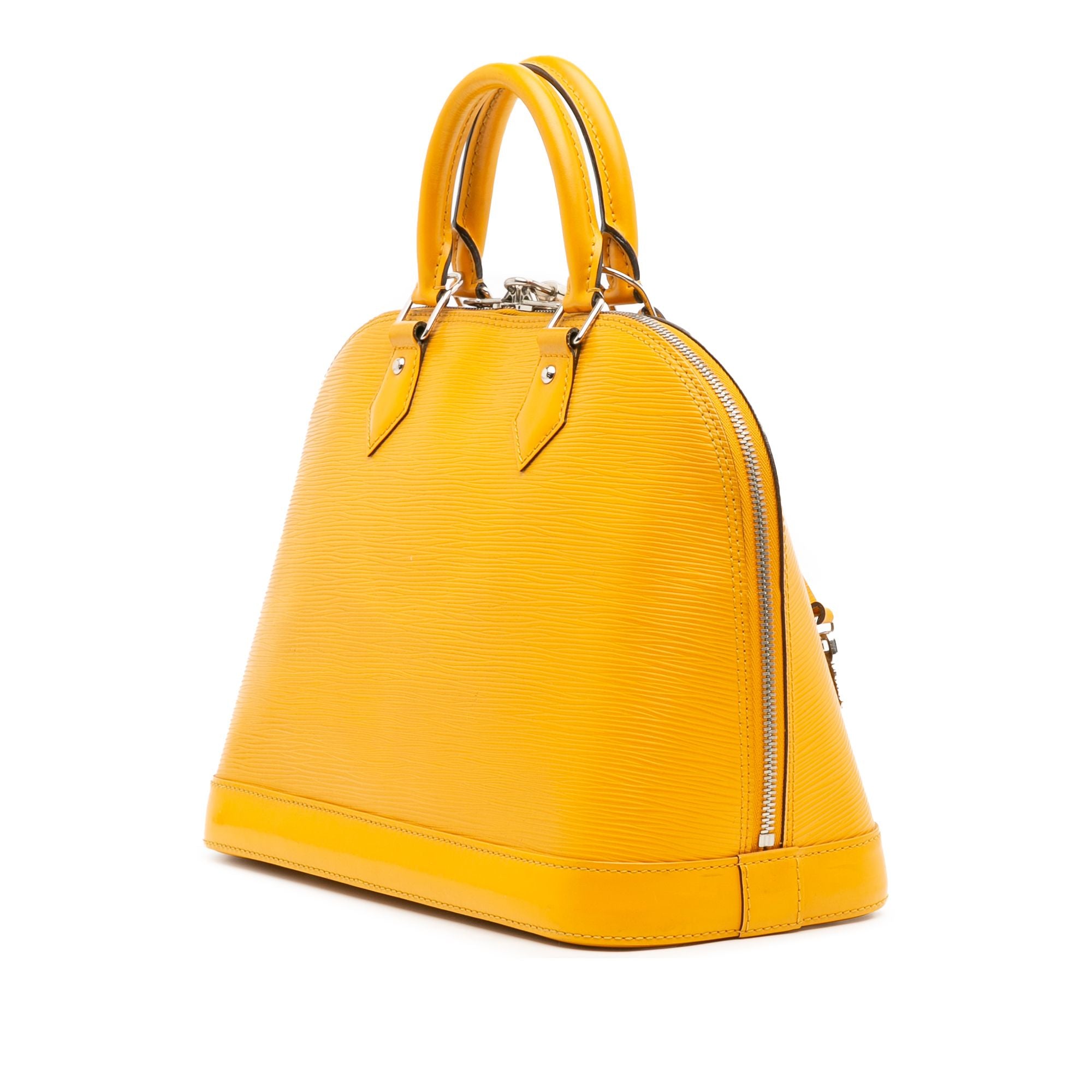 Louis Vuitton Epi Alma PM Yellow