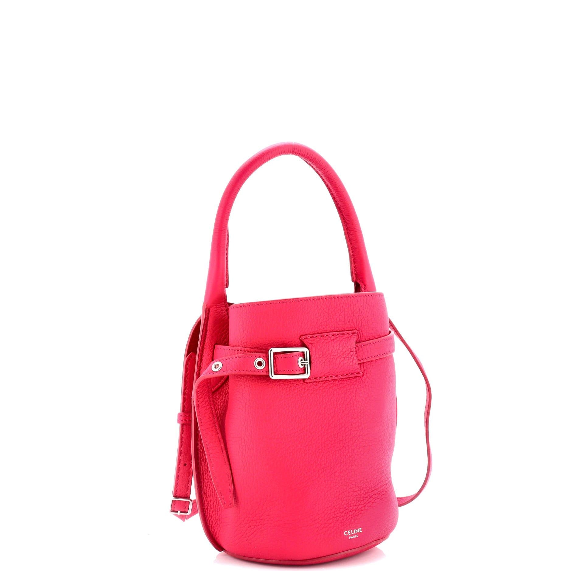 Celine Big Bag Bucket Leather Nano